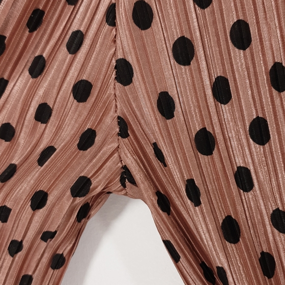 Nasty Gal hot polka dot bodysuit V neck soft 2 - Picture 10 of 15